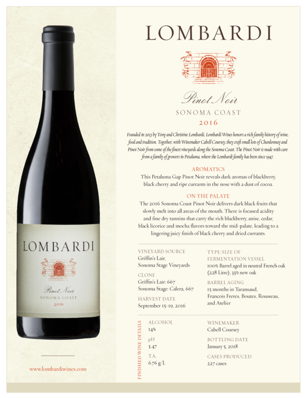 Home - Lombardi Wines